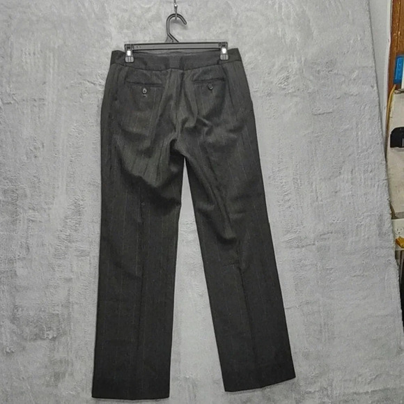 Ann Taylor Business Slacks Trousers Pinstripe Baggy Career - Picture 5 of 9